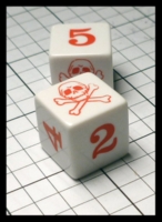 Dice : Dice - 6D - Gamescience Skull Dice - Ebay Jul 2014